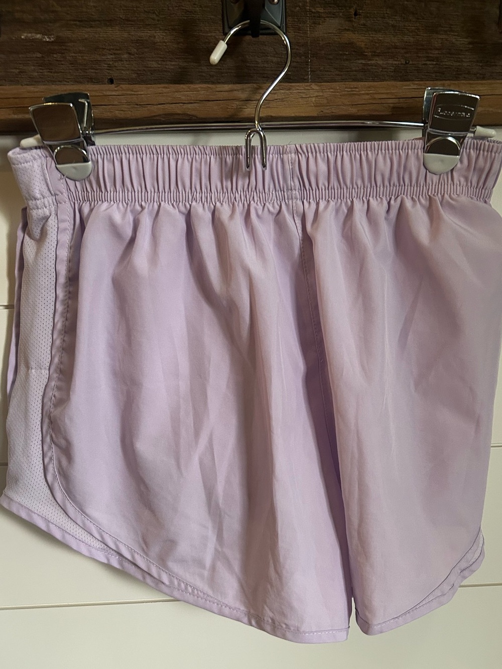 Nike Women’s Lightweight Lavender Athletic Shorts